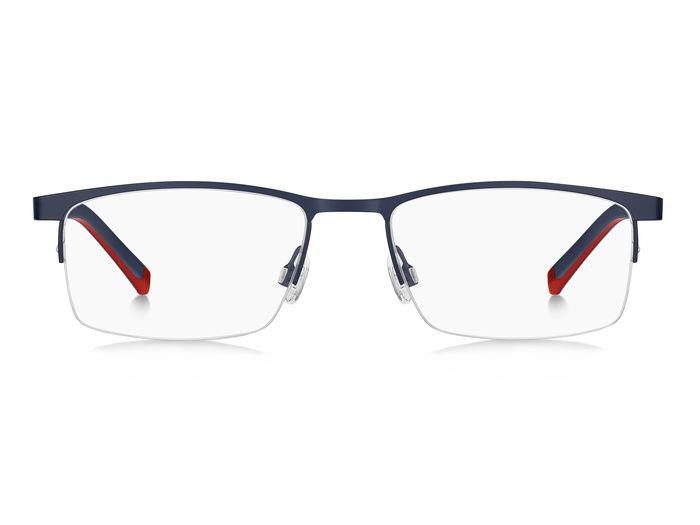 Eyeglasses Tommy Hilfiger Th 2079 108142 (FLL) color matte blue shape rectangle 