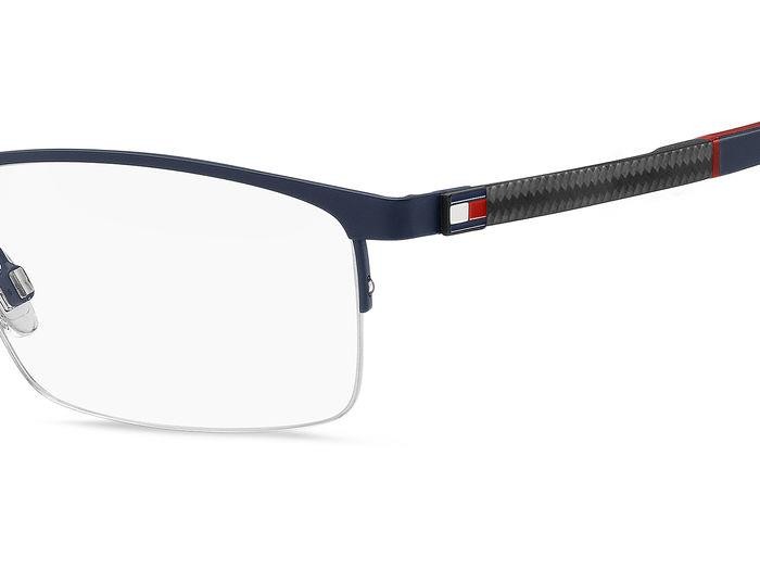 Eyeglasses Tommy Hilfiger Th 2079 108142 (FLL) color matte blue shape rectangle 