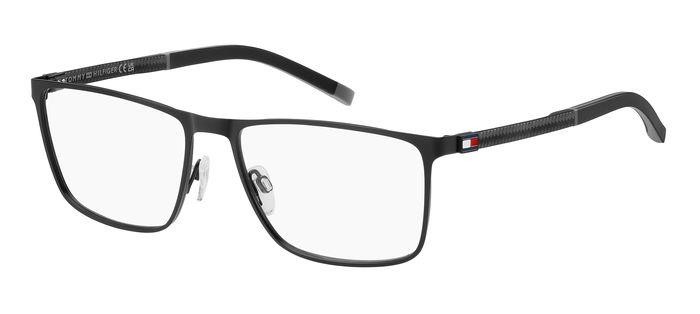 Brillen Tommy Hilfiger Th 2080 108143 (003) farbe matte black form rechteckig 