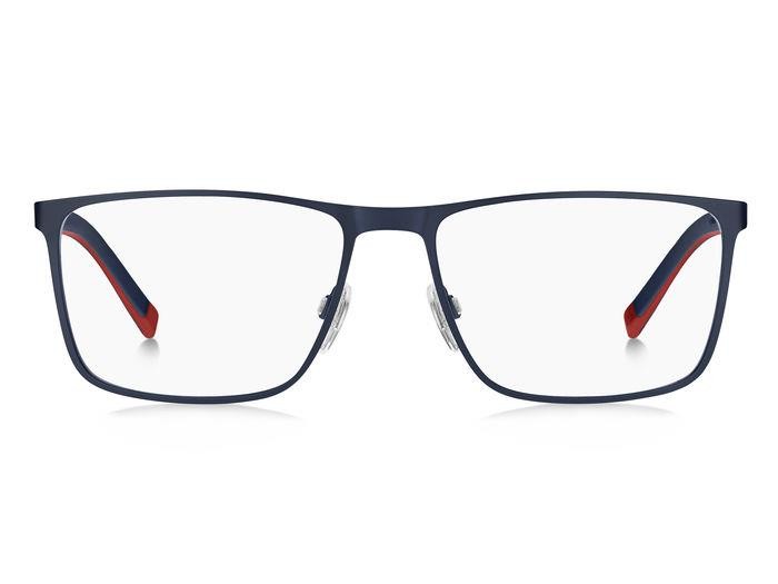 Occhiali da vista Tommy Hilfiger Th 2080 108143 (FLL) colore matte blue forma rettangolare 