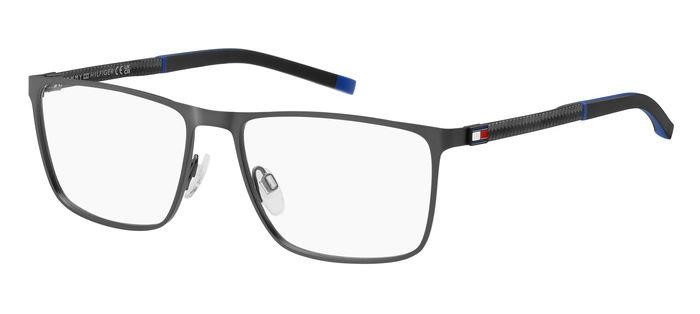 Occhiali da vista Tommy Hilfiger Th 2080 108143 (SVK) colore matte ruthenium black forma rettangolare 