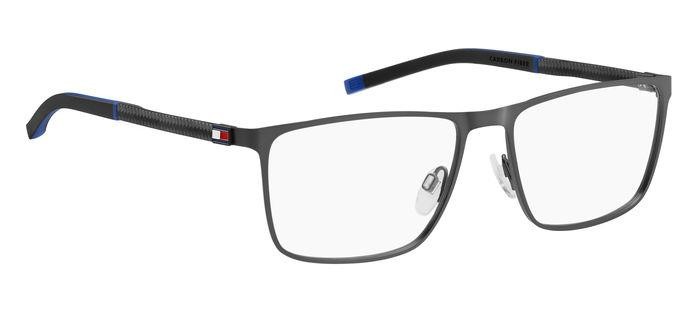 Occhiali da vista Tommy Hilfiger Th 2080 108143 (SVK) colore matte ruthenium black forma rettangolare 