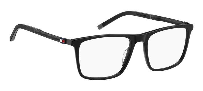 Occhiali da vista Tommy Hilfiger Th 2081 108144 (807) colore black forma rettangolare 