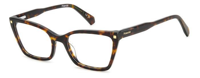 Eyeglasses Polaroid Pld D520 108154 (086) color havana shape cat eye 