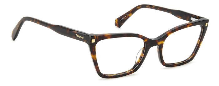 Eyeglasses Polaroid Pld D520 108154 (086) color havana shape cat eye 