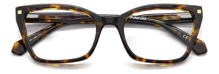 Eyeglasses Polaroid Pld D520 108154 (086) color havana shape cat eye 