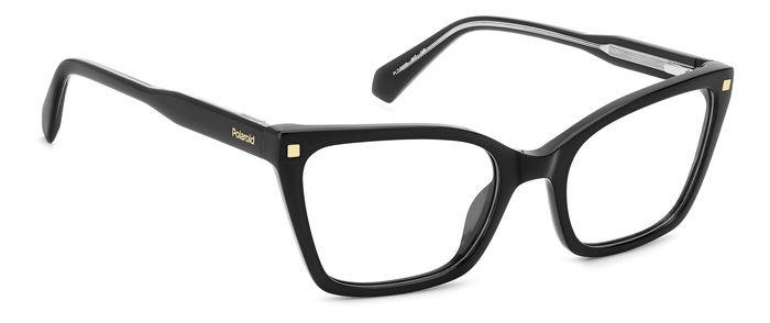 Eyeglasses Polaroid Pld D520 108154 (807) color black shape cat eye 