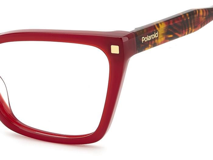 Eyeglasses Polaroid Pld D520 108154 (LHF) color burgundy shape cat eye 