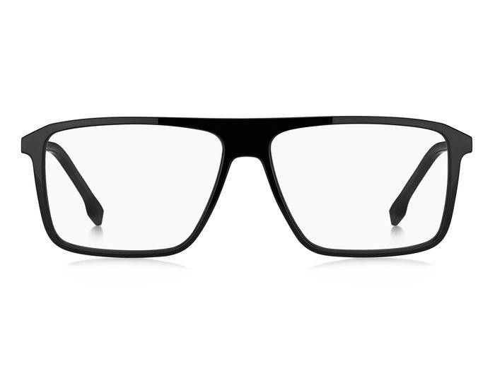Eyeglasses Hugo Boss 1636 108164 (807) color black shape rectangle 