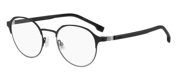 Eyeglasses Hugo Boss 1638 108167 (TI7) color matte black ruthenium shape pantos 