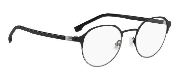 Eyeglasses Hugo Boss 1638 108167 (TI7) color matte black ruthenium shape pantos 