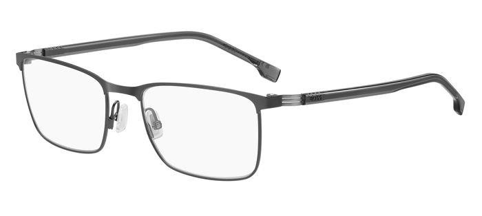 Eyeglasses Hugo Boss 1637 108169 (SVK) color matte ruthenium black shape rectangle 