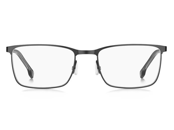 Eyeglasses Hugo Boss 1637 108169 (SVK) color matte ruthenium black shape rectangle 