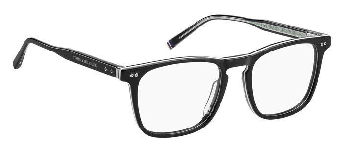 Occhiali da vista Tommy Hilfiger Th 2069 108178 (QFU) colore black_ forma rettangolare 