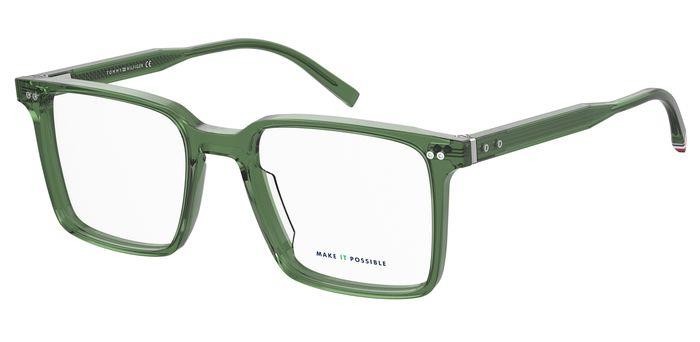 Eyeglasses Tommy Hilfiger Th 2072 108180 (1ED) color green shape square 