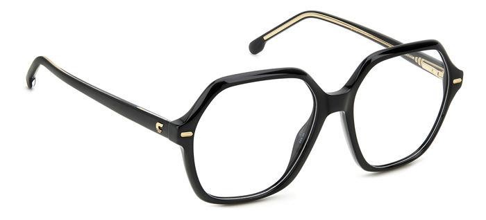Brillen Carrera 3032 108185 (807) farbe black form geometrisch 