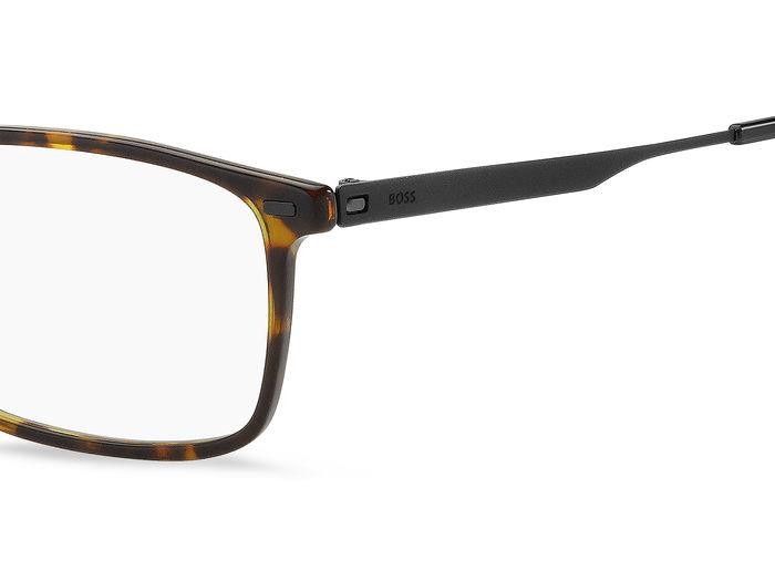 Brillen Hugo Boss 1643 108195 (2OS) farbe havana matte black form rechteckig 