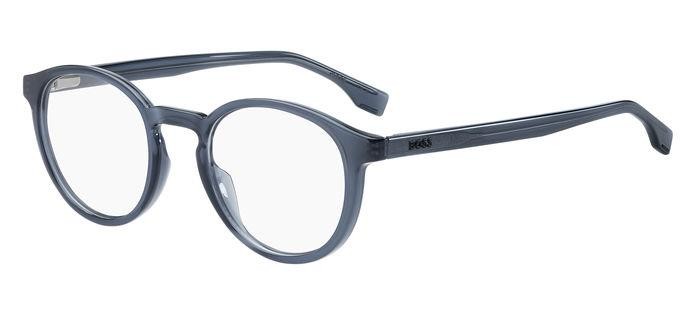 Eyeglasses Hugo Boss 1650 108197 (PJP) color blue shape pantos 