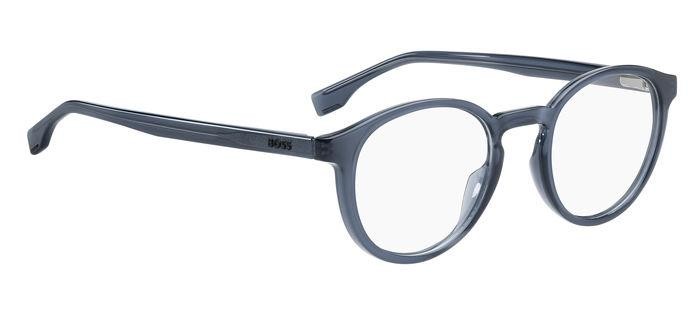 Eyeglasses Hugo Boss 1650 108197 (PJP) color blue shape pantos 