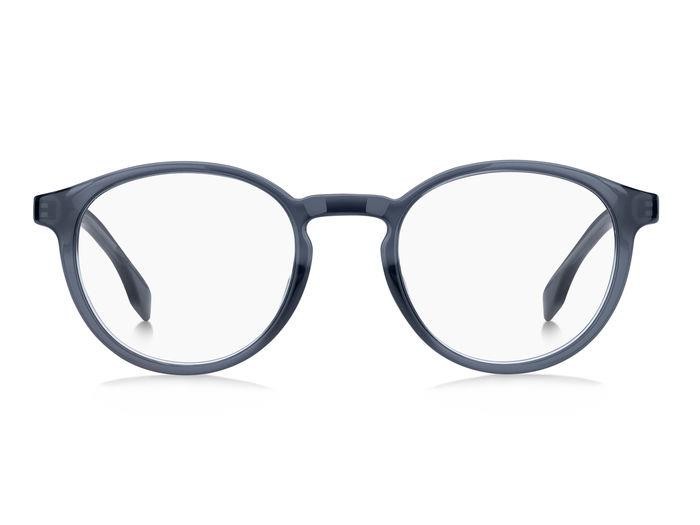 Eyeglasses Hugo Boss 1650 108197 (PJP) color blue shape pantos 