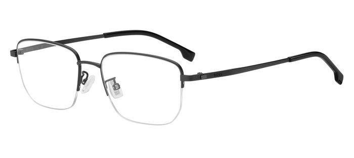 Eyeglasses Hugo Boss 1675/F 108200 (003) color matte black shape rectangle 