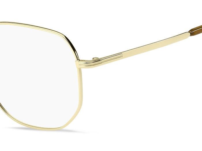 Brillen Hugo Boss 1672/F 108202 (J5G) farbe gold form quadratisch 