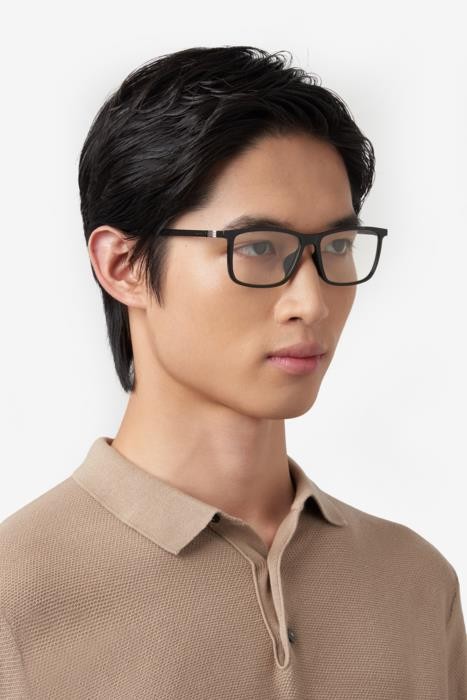 Eyeglasses Hugo Boss 1677/F 108203 (807) color black shape rectangle 