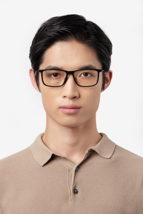 Eyeglasses Hugo Boss 1677/F 108203 (807) color black shape rectangle 