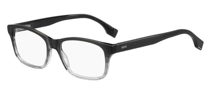 Eyeglasses Hugo Boss 1645 108208 (2W8) color grey horn shape rectangle 
