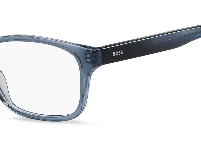 Brillen Hugo Boss 1645 108208 (38I) farbe blue horn form rechteckig 