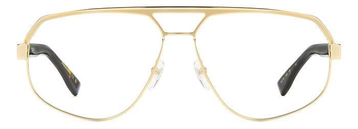 Brillen Dsquared2 D2 0121 108259 (J5G) farbe gold form navigator 