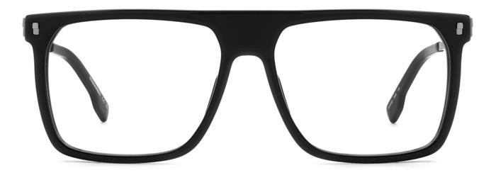 Brillen Dsquared2 D2 0122 108260 (ANS) farbe black dark ruthenium form rechteckig 
