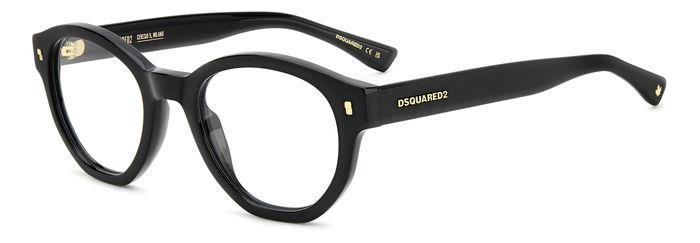 Occhiali da vista Dsquared2 D2 0131 108265 (807) colore black forma pantos 
