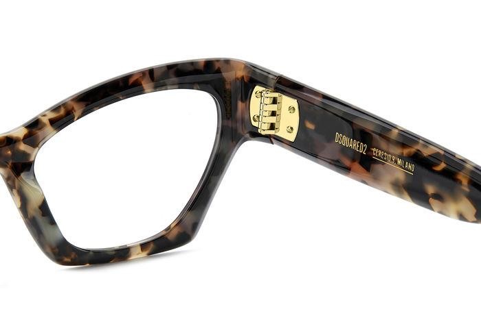 Brillen Dsquared2 D2 0133 108269 (ACI) farbe grey havana form cat-eye 