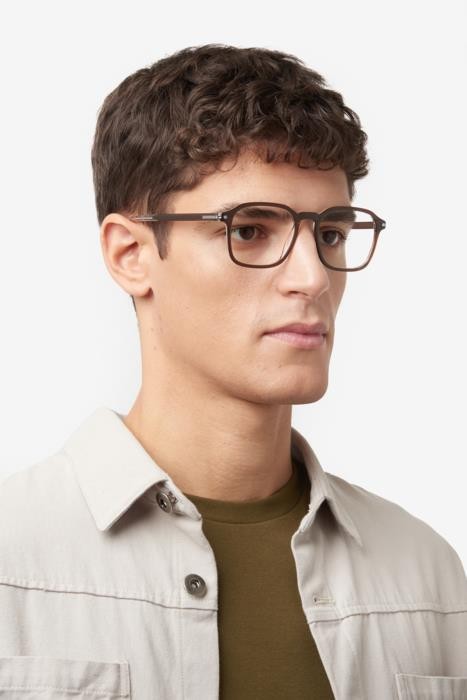 Brillen Hugo Boss 1629 108270 (09Q) farbe brown form quadratisch 