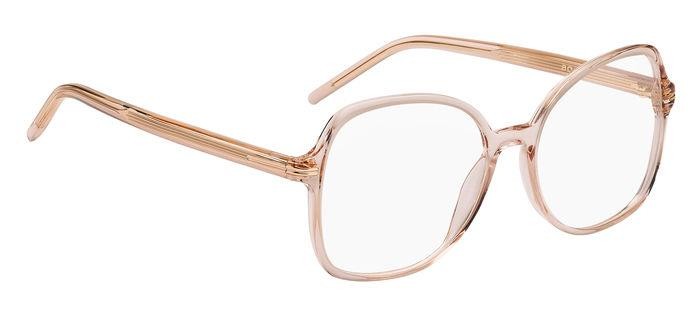 Occhiali da vista Hugo Boss 1658 108272 (35J) colore pink forma farfalla 