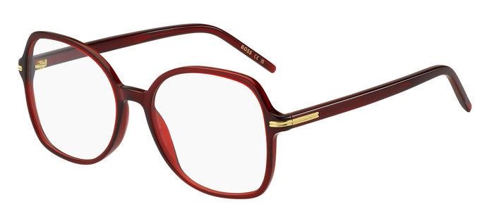Occhiali da vista Hugo Boss 1658 108272 (C9A) colore red forma farfalla 