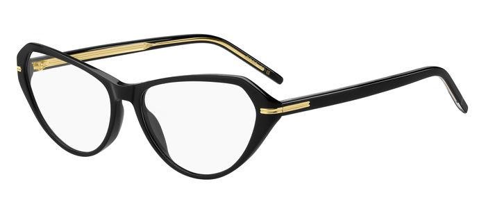 Occhiali da vista Hugo Boss 1657 108273 (807) colore black forma cat eye 