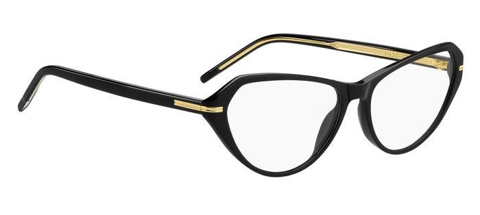 Occhiali da vista Hugo Boss 1657 108273 (807) colore black forma cat eye 