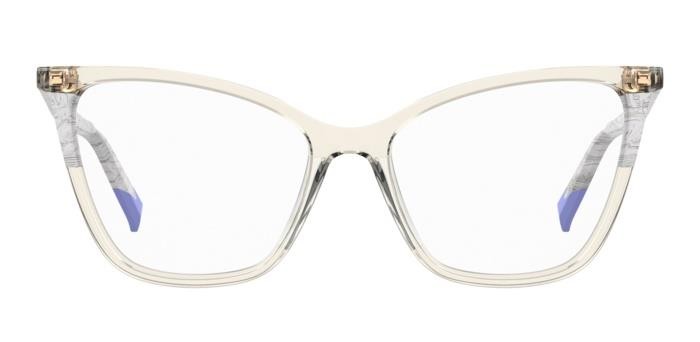 Occhiali da vista Missoni Mis 0177 108304 (EFM) colore beige white forma cat eye 