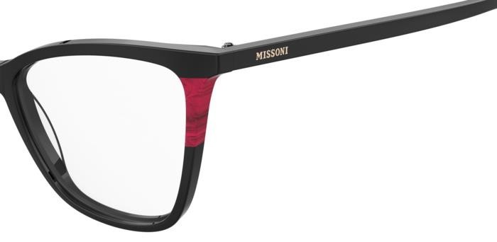Occhiali da vista Missoni Mis 0177 108304 (OIT) colore black red forma cat eye 