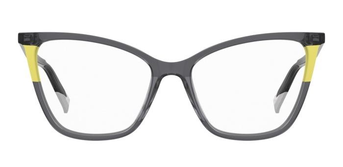 Occhiali da vista Missoni Mis 0177 108304 (XYO) colore grey yellow forma cat eye 