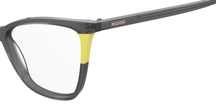 Occhiali da vista Missoni Mis 0177 108304 (XYO) colore grey yellow forma cat eye 