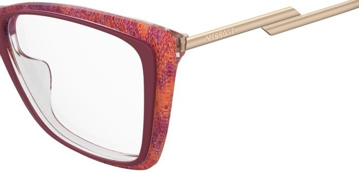Occhiali da vista Missoni Mis 0166/G 108305 (SDH) colore fuchsia pattern forma cat eye 
