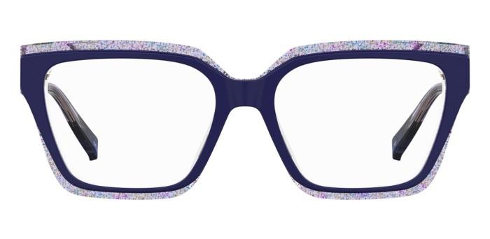 Occhiali da vista Missoni Mis 0167 108306 (S6F) colore blue pattern forma quadrato 