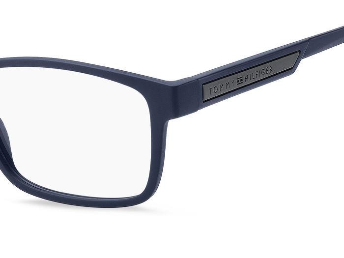 Eyeglasses Tommy Hilfiger Th 2091 108314 (FLL) color matte blue shape rectangle 
