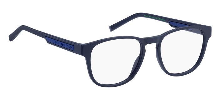 Eyeglasses Tommy Hilfiger Th 2092 108315 (FLL) color matte blue shape pantos 