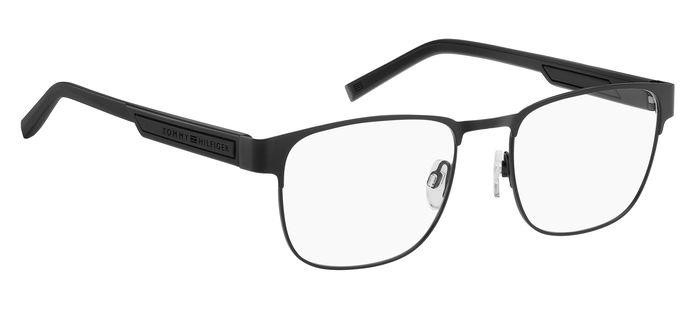 Eyeglasses Tommy Hilfiger Th 2090 108319 (003) color matte black shape rectangle 
