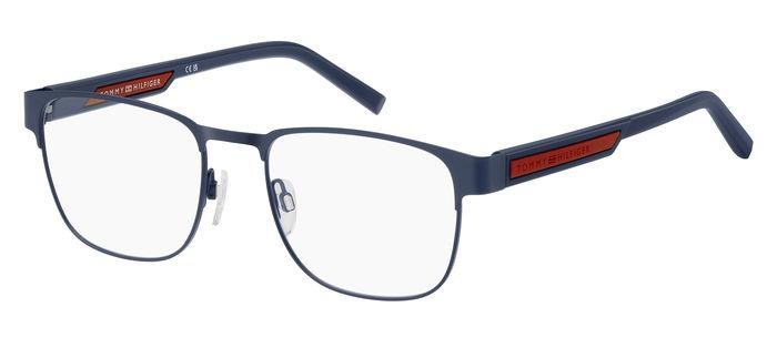 Occhiali da vista Tommy Hilfiger Th 2090 108319 (WIR) colore matte blue red forma rettangolare 