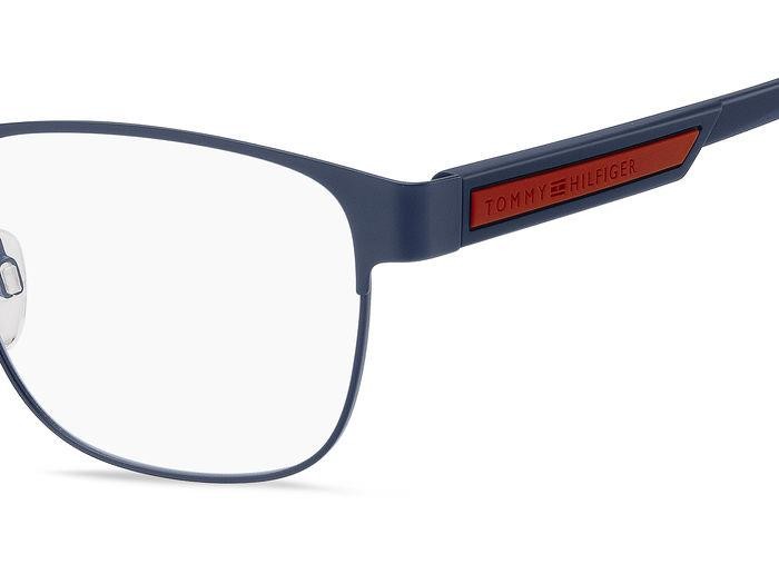 Occhiali da vista Tommy Hilfiger Th 2090 108319 (WIR) colore matte blue red forma rettangolare 